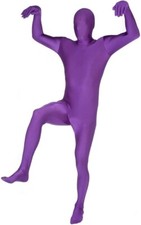 Purple Morphsuit M - XXL Men s Women s Skinsuit Zentai Suit Halloween Costume