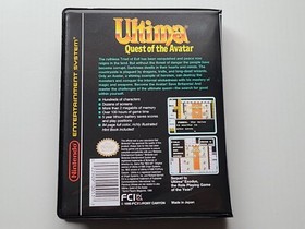 Ultima Quest of the Avatar CASE ONLY Nintendo NES Box ANY 4+ 20% OFF A+ QUALITY