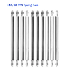 20x1.5mm Watch Spring Bars Universal 316L Stainless Steel Watch Lugs Pins