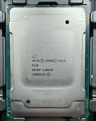 Intel Xeon Gold 5118 2.30GHz 12Core 24Threads LGA-3647 105W CPU processor