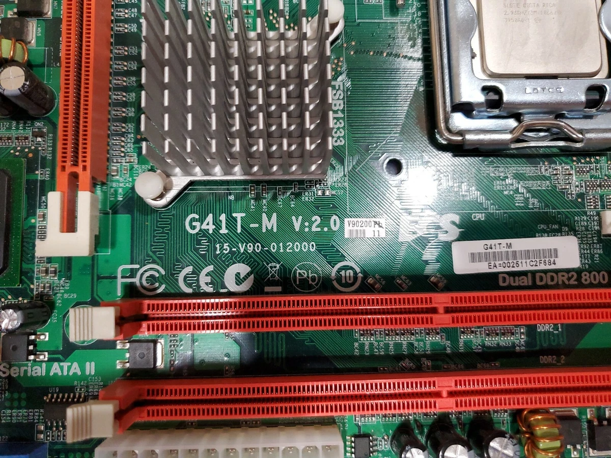 Ecs Motherboard G41t M V
