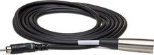 Hosa XRM-105 RCA to XLR3M Unbalanced Interconnect Cable, 5 Feet,Black