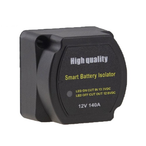12-V-Doppelbatterie-Trennschalter, empfindliches 140-Ampere-Batterierelais für B