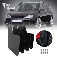 For VW Golf MK5 MK6 Car Front Rear Mud Flaps Guards Splash Mudguards Matt Black