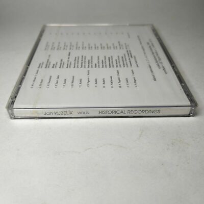 Jan Kubel¡k, The Acoustic Recordings 1902-1913 (CD, Biddulph