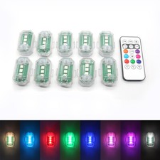 Wireless Led Strobe Lights With Remote Control For Car Drone Truck Aircraft Bike