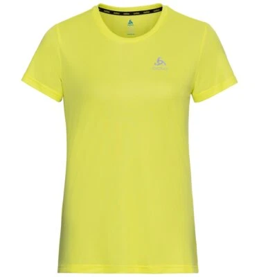 Odlo Essential Damen Laufshirt, Sportshirt, Funktionsshirt limeade - Bild 1 von 3
