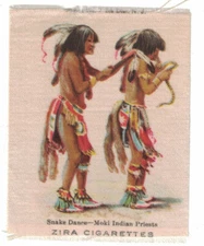 Snake Dance - Moki Indian Priests - S68 Indian Portraits and Scenes (Small)