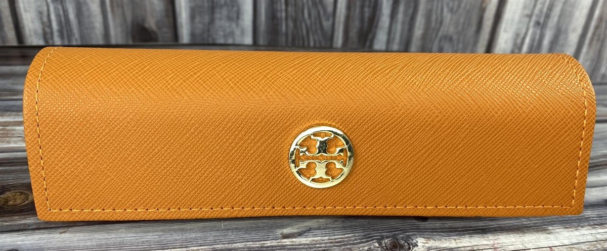 Tory Burch Sunglasses Glasses Orange Felt-Lined Magnetic 
