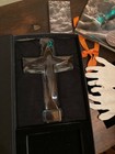 Frederick Hart Lighted Maquette Deluxe Millenium Sculpted Cross New in Box — photo 2
