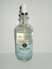 Bath & Body Works Water Essential Oil Mist Aromatherapy rare Bergamot lemongrass