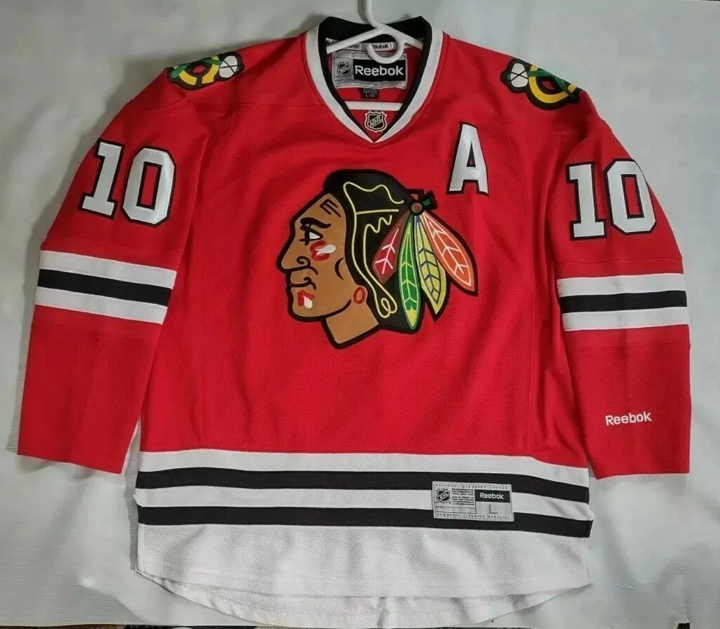 Maillot homme Patrick Sharp Chicago Blackhawks Reebok divisé