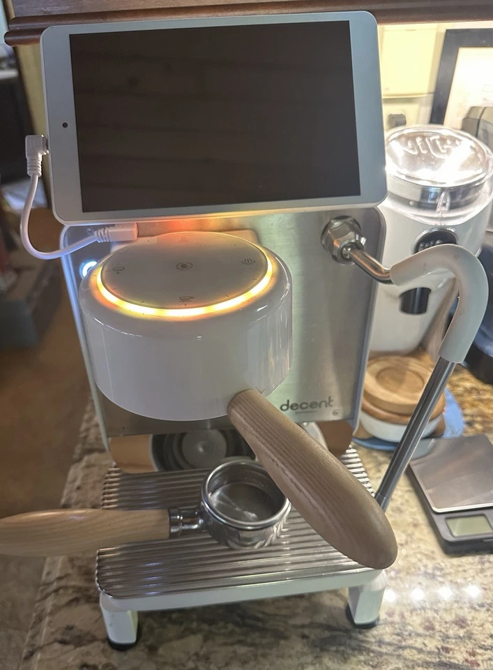 DECENT DE 1XL Espresso Machine, White - Image 2 of 4