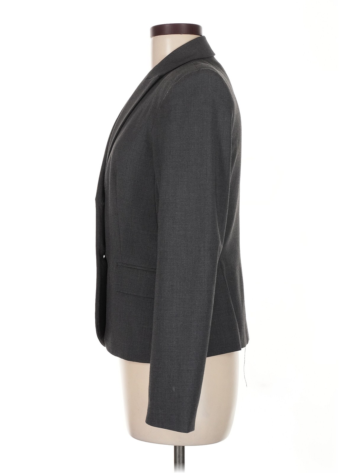 Calvin Klein Women Gray Blazer 6 thumbnail 4