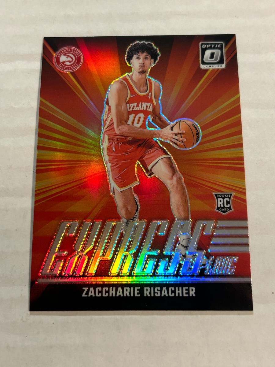 2024-25 DONRUSS OPTIC ZACCHARIE RISACHER EXPRESS LANE SILVER HOLO