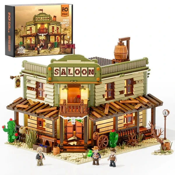 WINTER SALE FUNWHOLE Western Saloon 2026PCS
