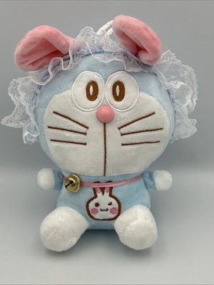 Doraemon Stuffed Toy Plush Anime Character 8  Japan EUC -Smoke Free