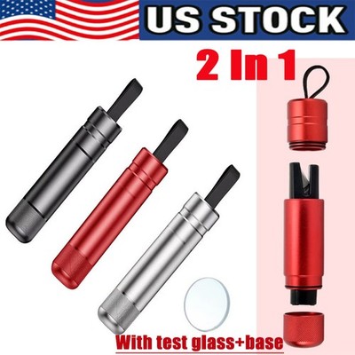 Car Safety Hammer Window Glass Breaker & Seat Belt Cutter Emergency Escape Tool