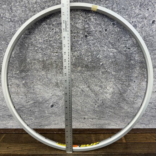 Vintage Mavic 117 SUP 26in MTB Rim 36H NOS Silver 559x17 Eyeleted France 26 90s - 第 4/14 張圖片