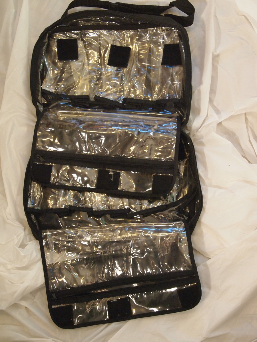 Freedom Bag Makeup Bag Travel Organizer Black 90s QVC (bag only) | eBay