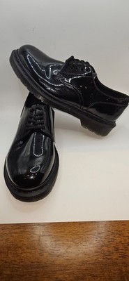 Dr Martens 1461 MIE Lackleder Schuhe UK 7 EU 41 Schwarz 3 Eye Oxford