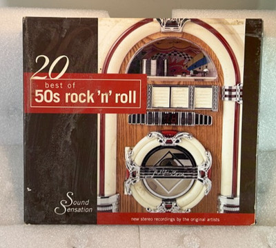 20 Best of 50s Rock 'n' Roll by Various (CD, 2004, Madacy) W/ Card Case Tested