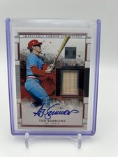 Ted Simmons 2025 Panini Impeccable - Impeccable Lumber Signatures /99 Cardinals