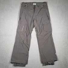 Salomon Pants Mens XL Gray Clima Pro Snowboar...