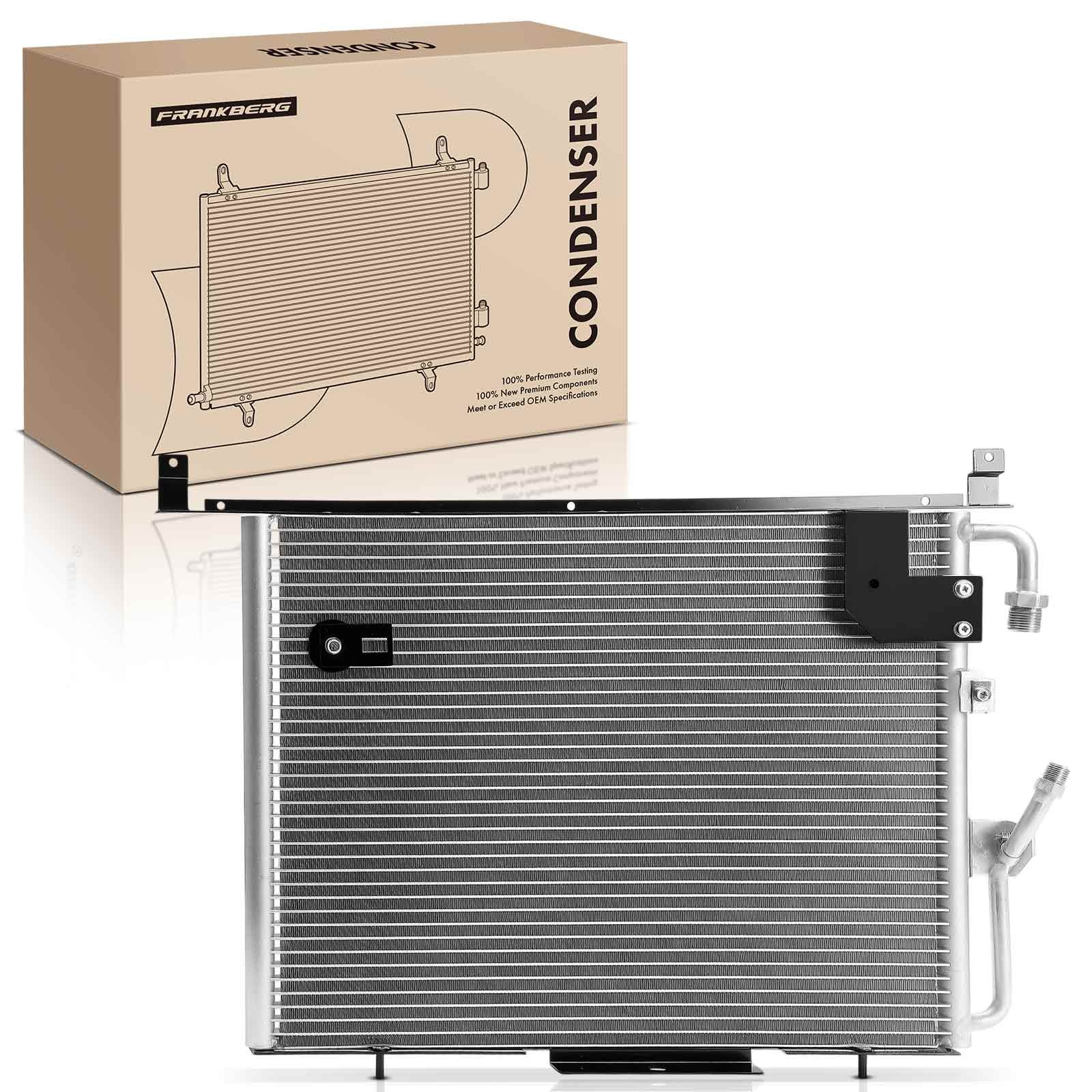 FRANKBERG Air Conditioning Condenser with Bracket for Mercedes-Benz 190 82-93