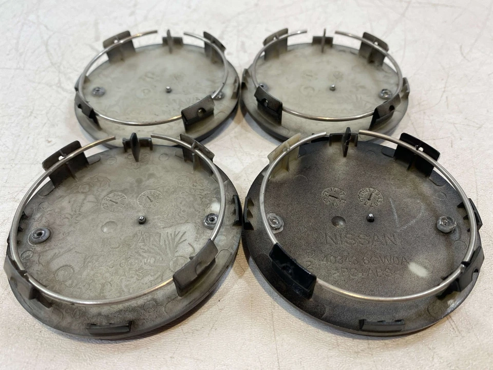 Fits 2018 - 2024 INFINITI QX80 Wheel Center Cap Black Set of 4 403436GW0A OEM - Image 4 of 4