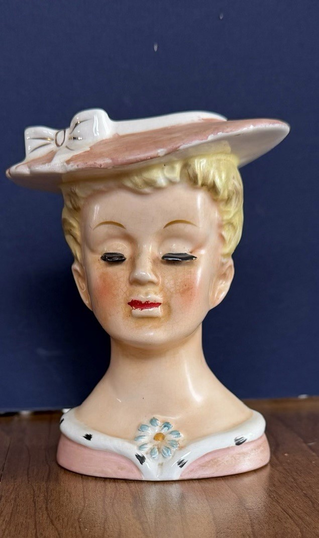 Lady Head Vase