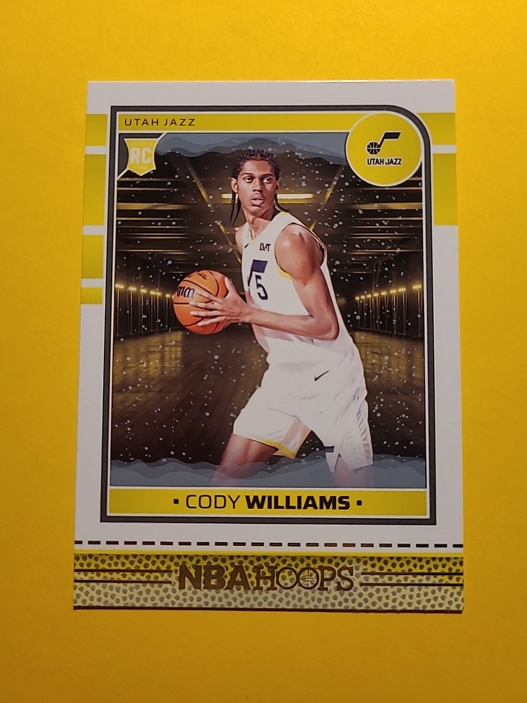 2024-25 Panini Nba Hoops - Rookies Cody Williams #240 Winter (RC)