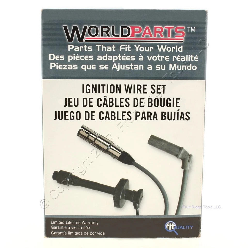 Fios de ignição de vela de ignição World Parts WE1-126652 para 1985-92 Grand Am Skylark 98 - Imagem 3 de 4