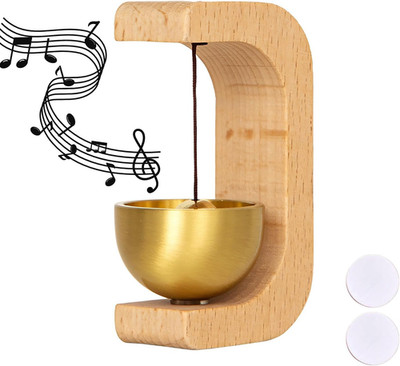 C-Shaped Magnetic Door Chime Bell for Easy Entry Alert in Home or Office