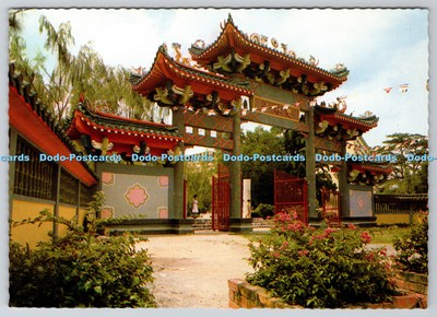 D320461 Singapur. Der bunte Eingang zum Siong Lim Tempel. Jalan Toa Payoh.