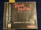 Tecmo's Deception Invitation to Darkness for PlayStation 1 Good Condition Tested