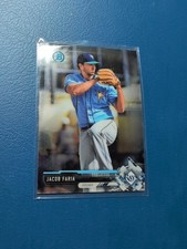 *****2017 Bowman Chrome Prospects BCP209 Jacob Faria Rookie Free Shipping*****