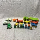 Vintage Fisher Price Little People Figures & Vehicles, Airport, baby, Sesame Str