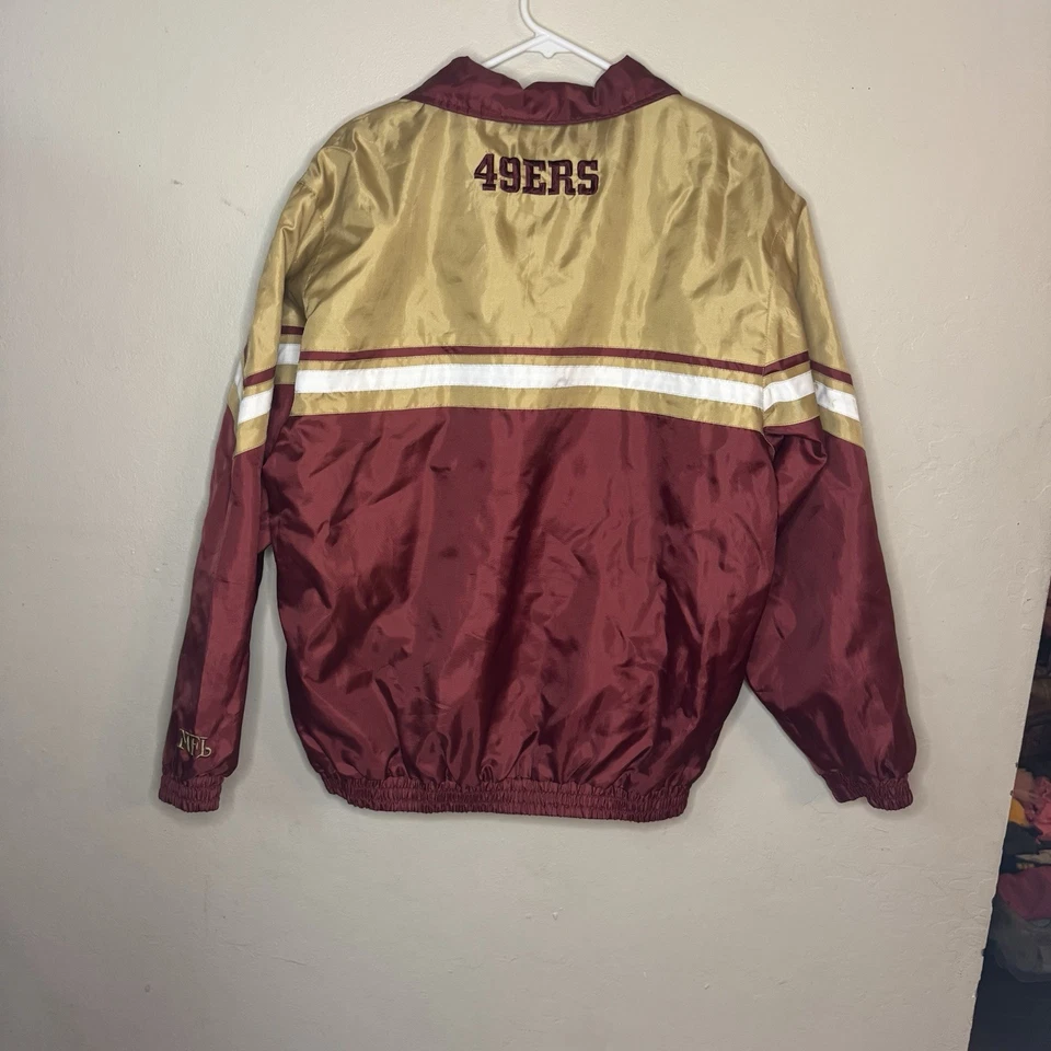 Chaqueta vintage San Francisco 49ers hombre’s/mujer’s talla mediana (funciona un poco grande) Foto 3 de 4