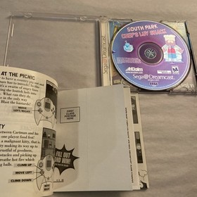 South Park Chef's Luv Shack Sega Dreamcast (1999) OEM completo funzionante! Come nuovo! 