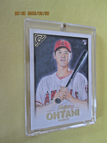 SHOHEI OHTANI/2018 TOPPS GALLERY#116/ROOKIE CARD/NR/GRADEABLE/ ENCASED