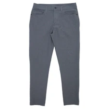 Public Rec Pants Mens 33x32 Slate Gray Workday Slim-Fit Tech Chinos Stretch