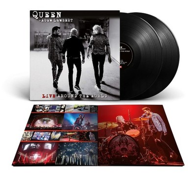 Queen & Adam Lambert - Live Around The World 2LP [LP] [Vinyl] NEW, dented cover