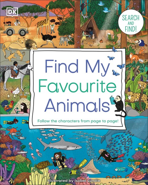 Dk | Find My Favourite Animals | Buch | Englisch (2022) | Dk Find My Favorite-image