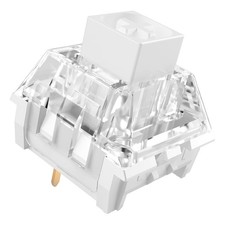 Kailh Box White 45gf 3-Pin Clicky Mechanical Keyboard Switches 36pcs White