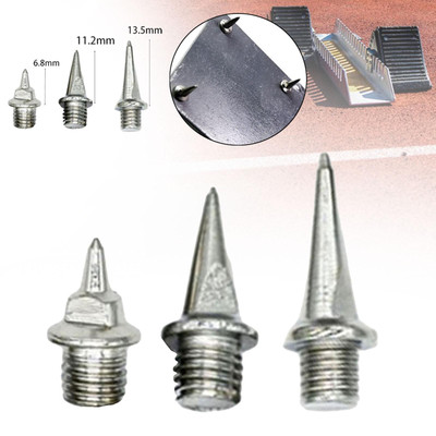 12x Startblock-Spikes, Ersatzspikes für Running Cinder Track Sports