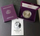 1993 P Proof $1 American Silver Eagle Dollar
