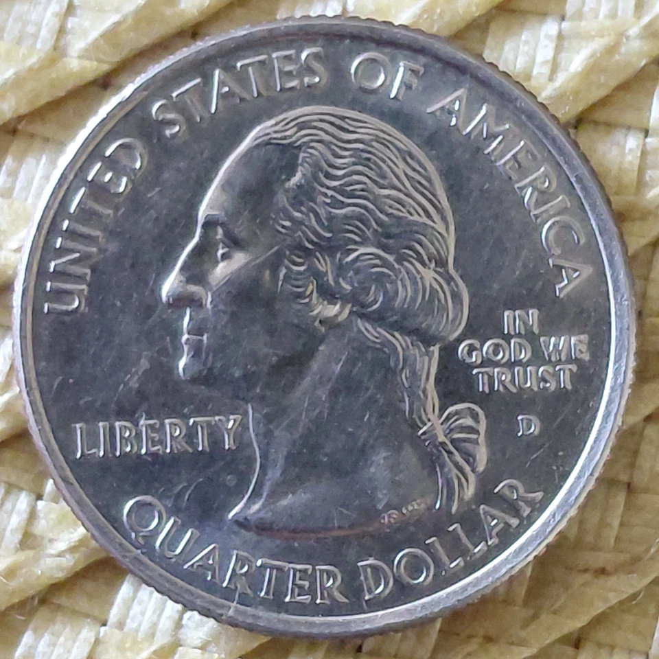 2004-D Wisconsin State Quarter 25c Extra Leaf Low Error - Brilliant Coin - Image 2 of 2