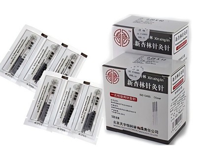 Acupuncture Spring Handle Needles with guide tube 500 1000 Massage Cupping Treat