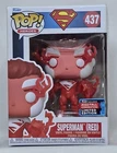 Funko Pop! Heroes Superman (Red) NYCC Exclusive vinyl figure #437